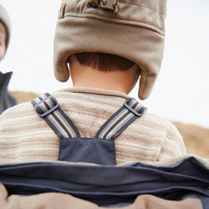 Полукомбинезон зимний Wheat "Sal Greyblue", серо-синий